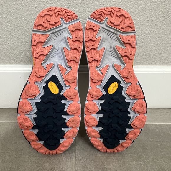 Hoka Speedgoat 4 Womens Size 9.5 Trail Outdoor Running Sneaker Casual Shoes - Picture 6 of 7
